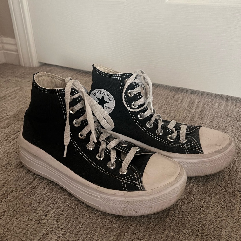 women’s us size 8 platform converse